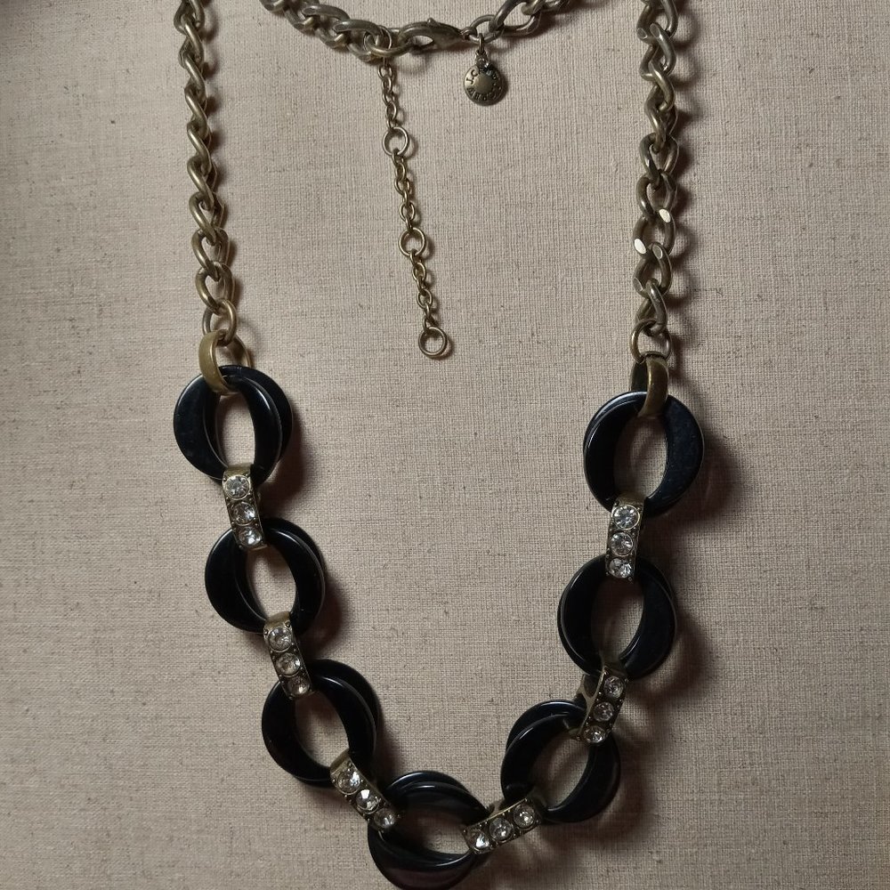 J. Crew Vintage Lucite  Statement Necklace